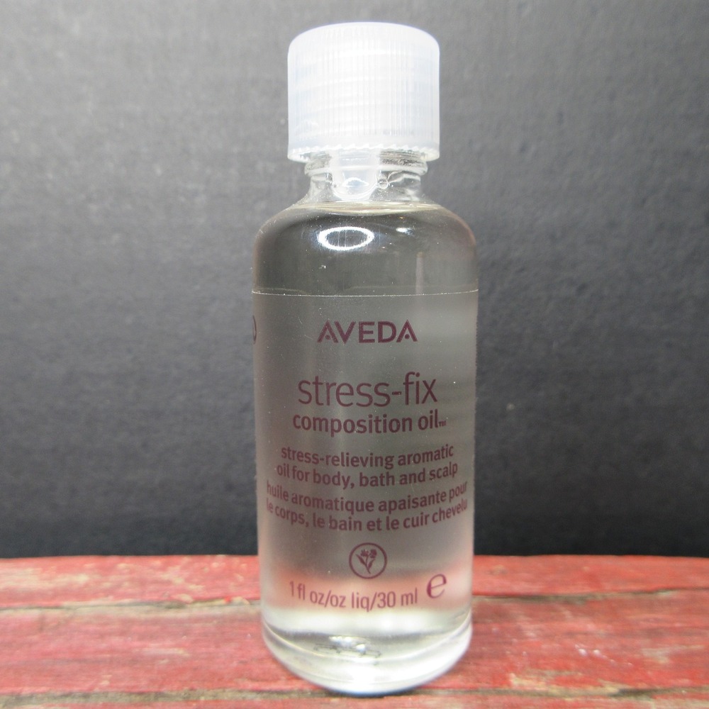 Aveda Stress-Fix Composition Oil 1 fl oz / 30 ml Stress-Relieving Body Bath NEW
